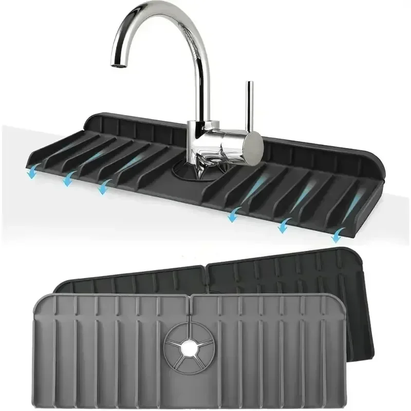 Silicone Tap Washer - Tapis de robinet en Silicone, porte-éponge