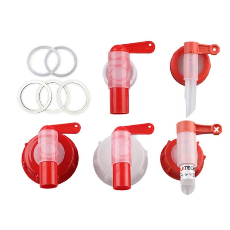 Silicone Tap Washer - 1 pièce, robinet en plastique rouge