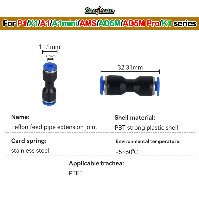 Connecteur de Tube de raccord  - Ptfe Tape Thread avis et prix