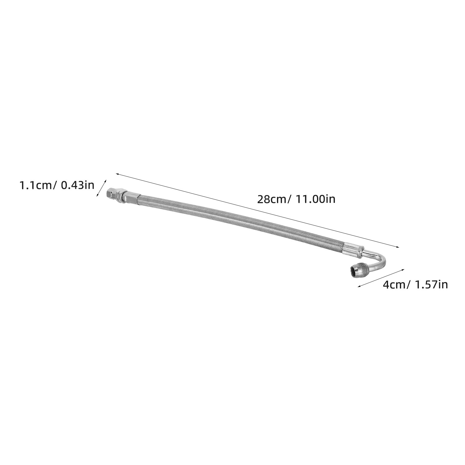 2 pièces, tube d'extension de  - Flexible Hose Braided avis et prix